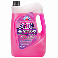 AGA339LL Антифриз, готовый к применению, розовый, -40°C, A-110, 5кг